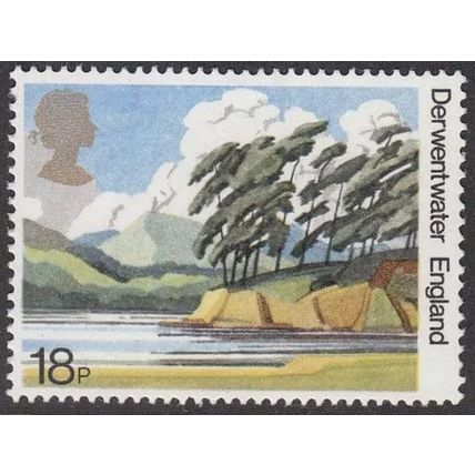 GB QEII 1981 National Trust 18p Derwentwater Unmounted Mint MNH SG 1156 stamp