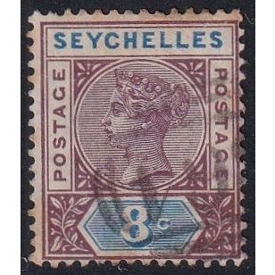 Seychelles 1890 SG 11 Used (D-883 (3))