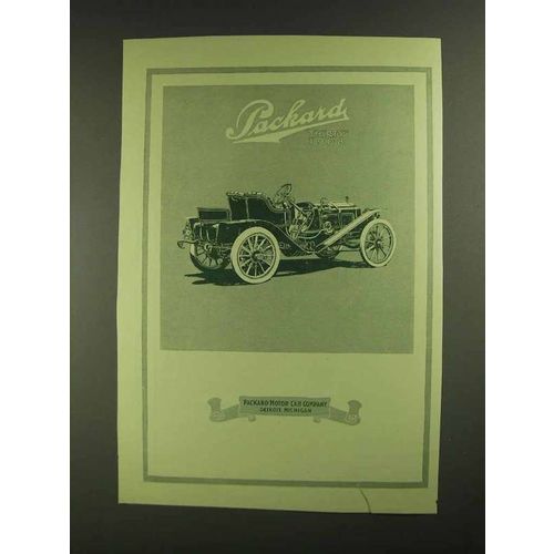 1908 Packard Thirty Car Ad