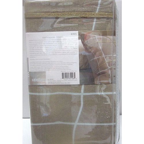 Upstairs Dransfield & Ross Metropole King Sham 20 x 36