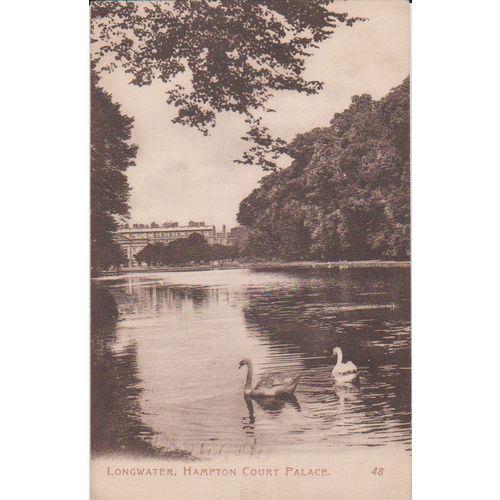 GB circa 1905 Longwater at Hampton Court Palace by Morland Studio