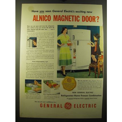 1950 General Electric NHX-10G refrigerator Ad - Have you seen