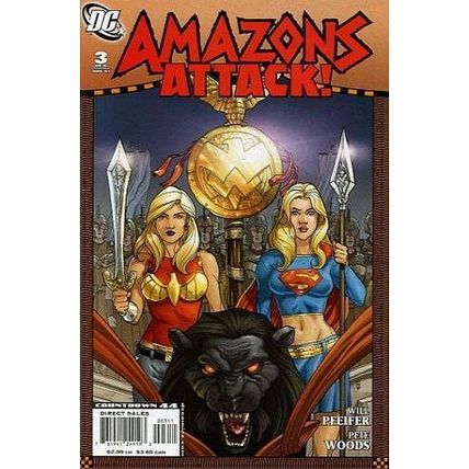 Amazons Attack (2007 Ltd) # 003 NM MODERN AGE COMICS