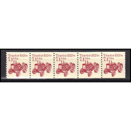 2127 7.1c Tractor Very Fine MNH Dry Gum PNC 1/5 X0678