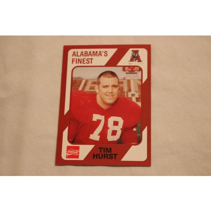 Tim Hurst 1989 Collegiate Collection Alabama's Finest NO. 493