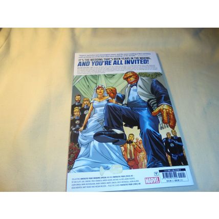 FANTASTIC FOUR: The WEDDING of BEN GRIMM and ALICIA MASTERS NM Trade Paperback!!