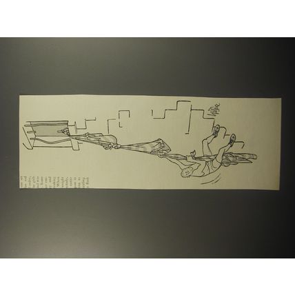 1950 Cartoon by George Price - Jail Break