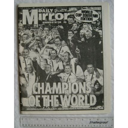 2003 Daily Mirror - World Cup Souvenir Edition