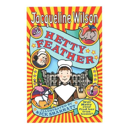 Jacqueline Wilson Hetty Feather Childrens Book Postcard