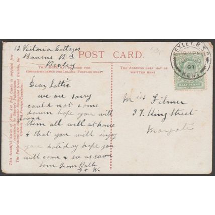 Cockington Village, near Torquay, Devon, 1907 - Shurey's Postcard