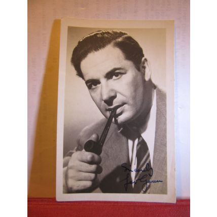 UNKNOWN GENTLEMAN vintage printed photograph 1940s =