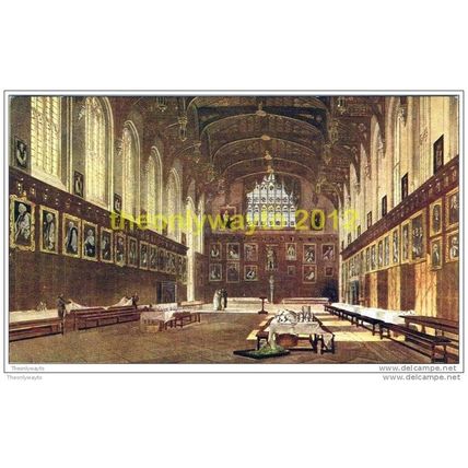 HALL OF CHRIST CHURCH, OXFORD, ENGLAND, c1900/10s ?, Postcard