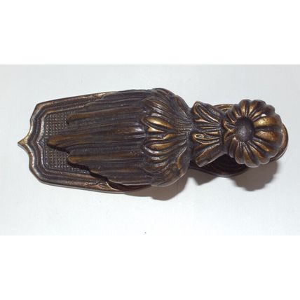 Antique 19th Century Merry Phipson & Parker 1845 Brass Letter Paper Clip Holder