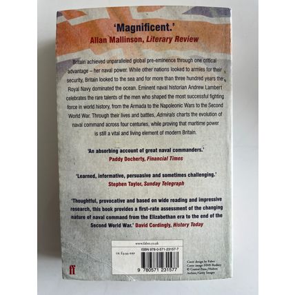 ADMIRALS (UK PAPERBACK, 2009)