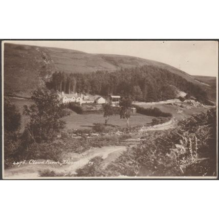 Cloud Farm, Oare, Doone Valley, Devon, 1928 - Sweetman RP Postcard