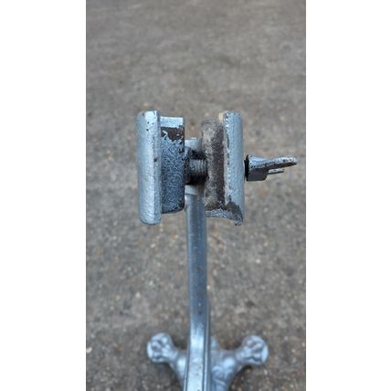 the willbro norwich cast iron bicycle stand bike repair claw foot 19c display