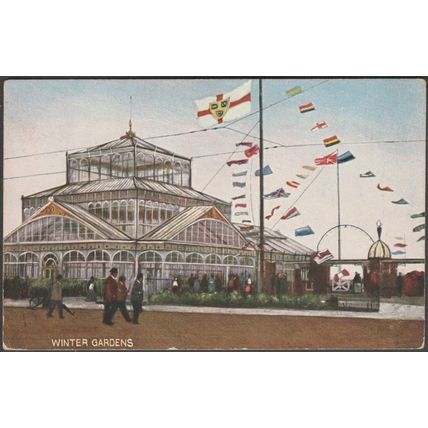 Winter Gardens, Great Yarmouth, Norfolk, 1906 - Carr Postcard
