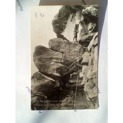 Climbing - Almscliff Crag UNC 1908