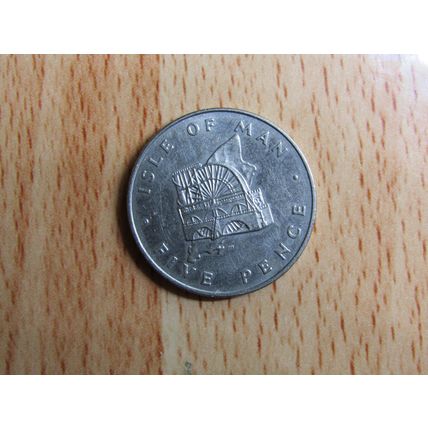 Isle of Man 1978 5p Coin