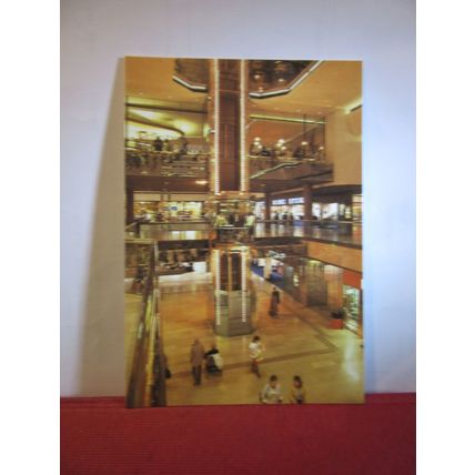 QUEENSGATE SHOPPING CENTRE, PETERBOROUGH, NORTHAMPTONSHIRE unused postcard (C)=
