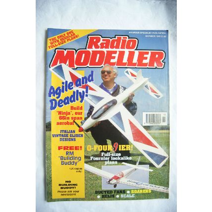 1992 Radio Modeller Magazine - October + plan