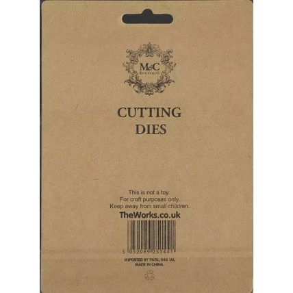 M&C Boutique. Thank You Die. Die Cutting Cardmaking Scrapbooking Crafts