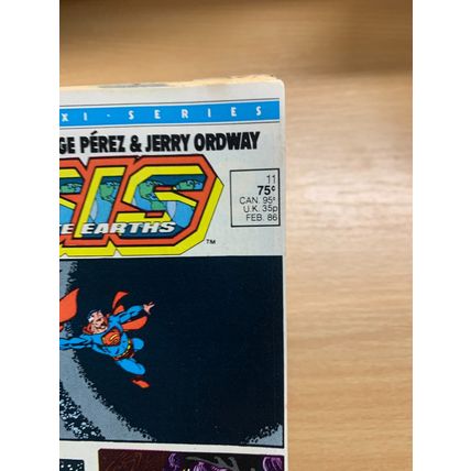 DC COMICS CRISIS ON INFINITE EARTHS #11 FEB 1986 (VFN) COMIC (LL)