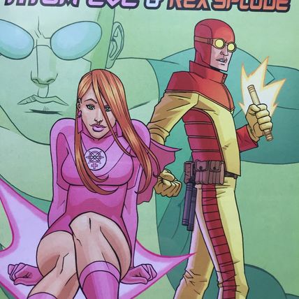 2009 Image Comics Invicible Presents Atom Eve & Rex Splode #1
