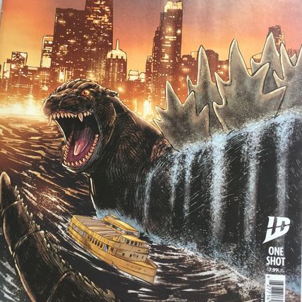 2025 IDW Comics Godzilla vs America Godzilla vs Chicago One Shots #1