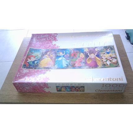 DISNEY PRINCESS Panorama Jigsaw Puzzle (1000 Piece) Clementoni