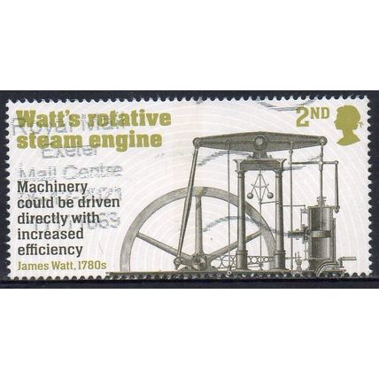 GB 2021 The Industrial Revolution - Watt's Rotative Steam Engine 2nd Used