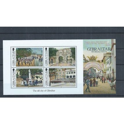 Gibraltar stamps. 2012 Old Views minisheet MNH (AA087)