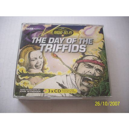 The Day Of The Triffids-John Wyndham 3 CD Audio, Radio Sci-Fi RARE Audio