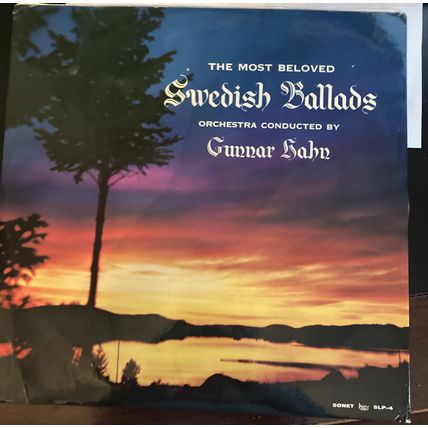 The Most Beloved Swedish Ballads LP - Gunnar Hahn