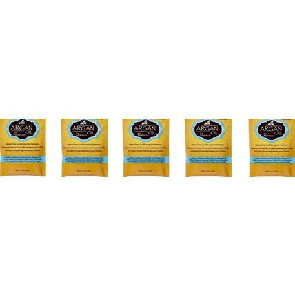 Hask Argan Oil from Morocco Intense Deep Conditioning Packets 1.75oz Pack of 5