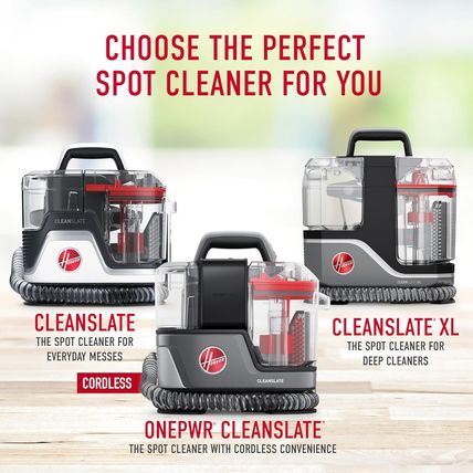 Hoover Cleanslate plus Portable Carpet + Upholstery Spot Cleaner Machine, Powerf