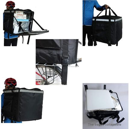 PK-140Z: Huge Heat Insulation Food Delivery Bag for Motorcycle, Big Pizza Delive