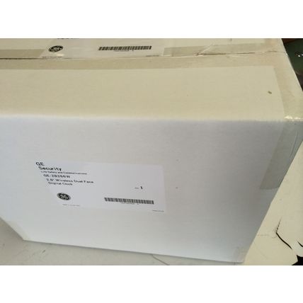 NEW Dukane CLOCK 2.6 INCH WIRELESS DUAL FACE DIGITAL GE GE-ZB266W,BF