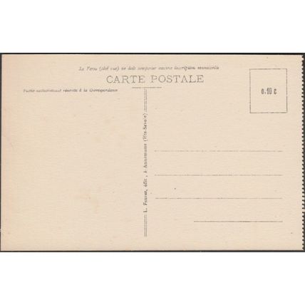 Traversée de la Mer de Glace, Chamonix-Mont-Blanc, c.1920 - Fauraz CPA