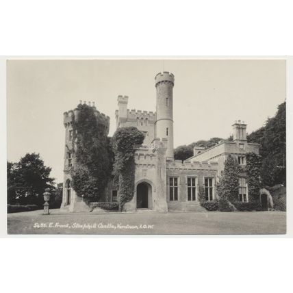 VENTNOR STEEPHILL CASTLE E Front mid 20th C. RPPC E. A. Westman 5455