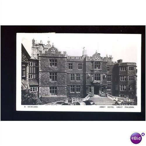Worcestershire MALVERN Abbey Hotel Postcard by Viewcard
