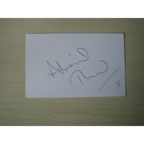 Abigail Thaw (Endeavour) hand signed RARE *FREE POST*