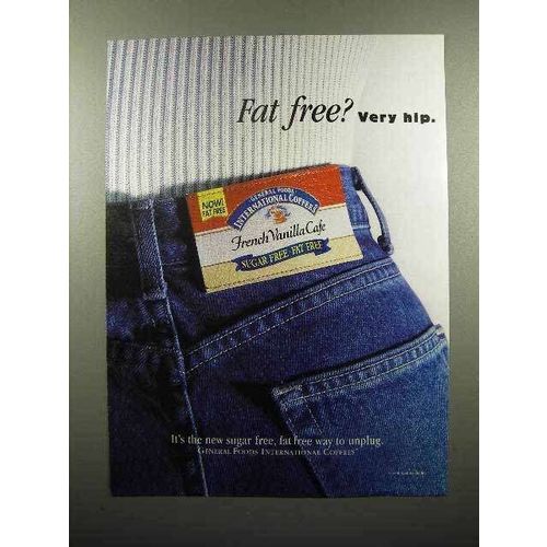 1997 International Coffees French Vanilla Café Ad