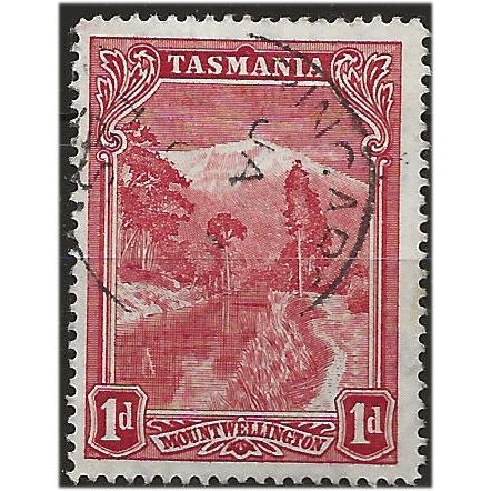 Tasmania 1899 SG230 1d Lake Fine Used . ..
