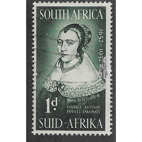 ZAF 1952 1d 'MARIA DE LA QUELERIE ' FINE USED (EBID61-766)