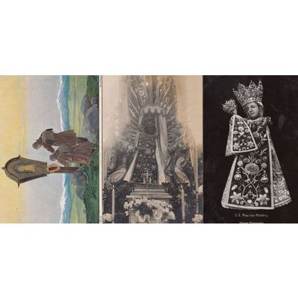 Frau Von Altotting 3x Antique Postcard