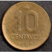 Coins. Argentina 1987 10 centavos Value