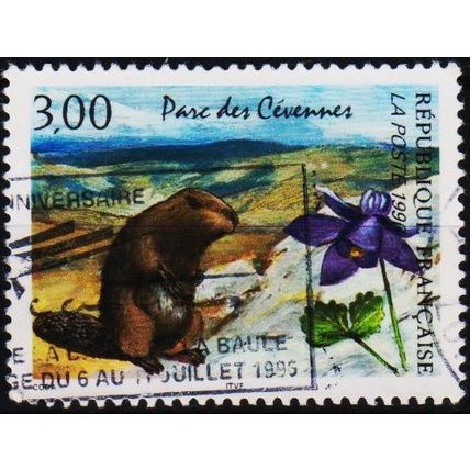 France. 1996 3f S.G.3318 Used