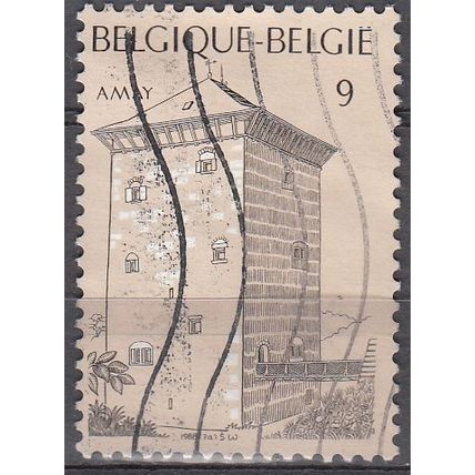 Belgique 1988 Michel 2340 O Cote (2008) 0.30 € Amay Tour romane