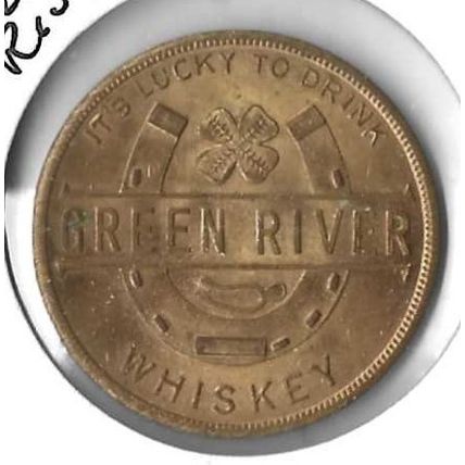 Green River Whiskey Gem BU Medal